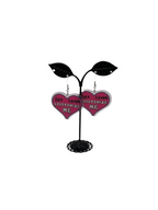 Live laugh lobotomize me earrings