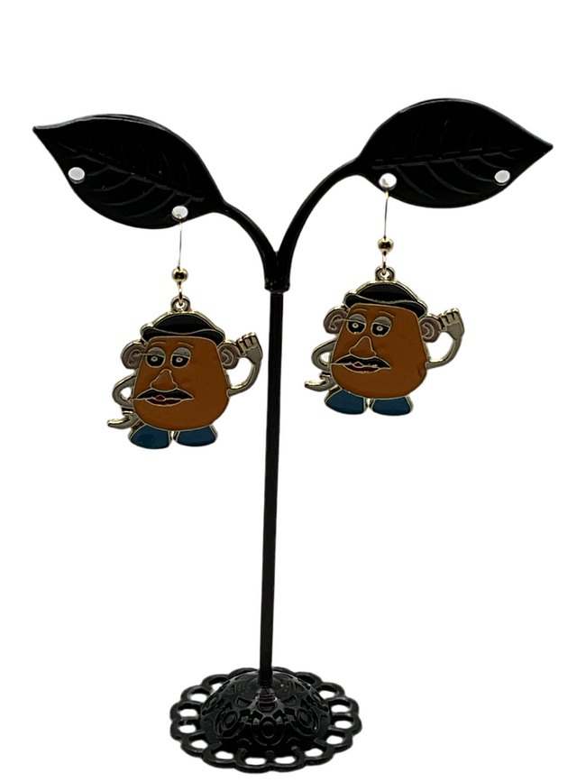 Mr potato head earrings Hover Image
