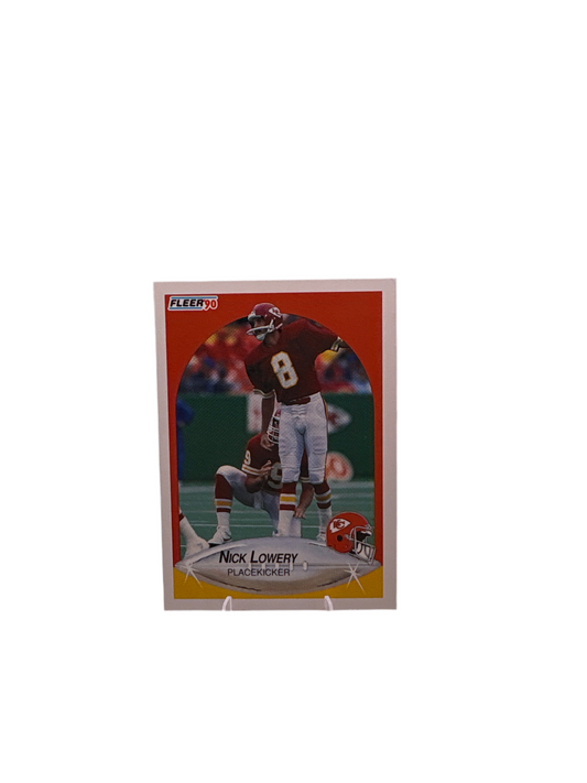 Fleer Nick Lowery