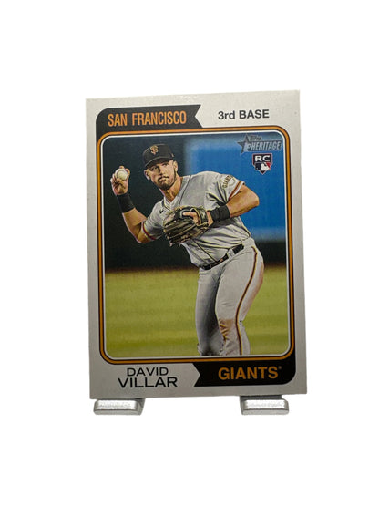 Topps Heritage David Villar