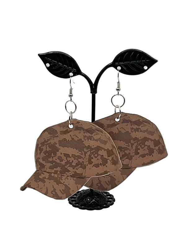 Military Gear Earrings
