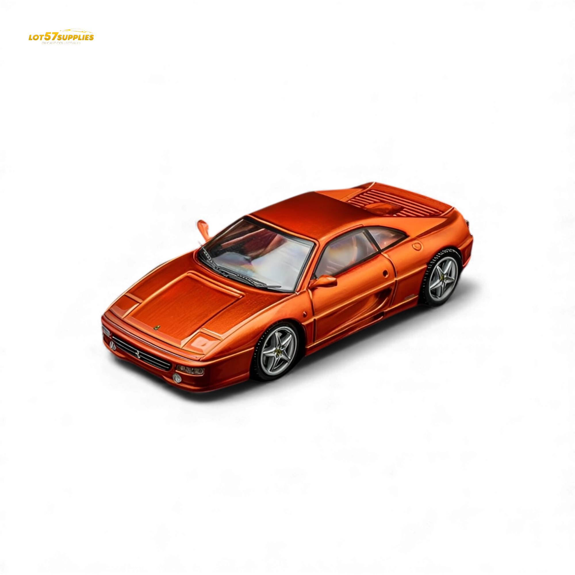(Pre-Order) TPC Ferrari F355 Challenge - Metallic Orange 1:64 Main image
