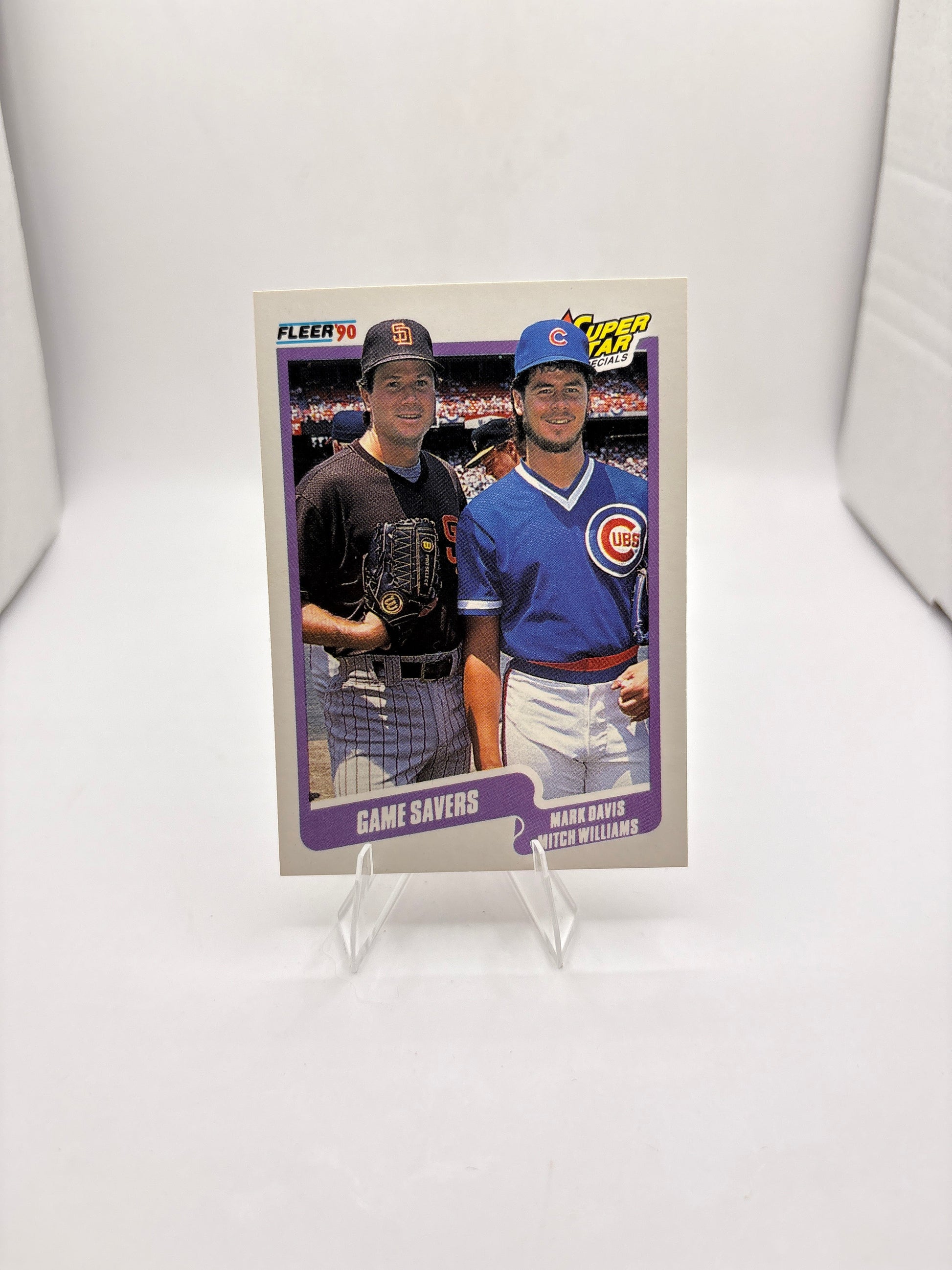 Fleer Mark Davis Mitch Williams