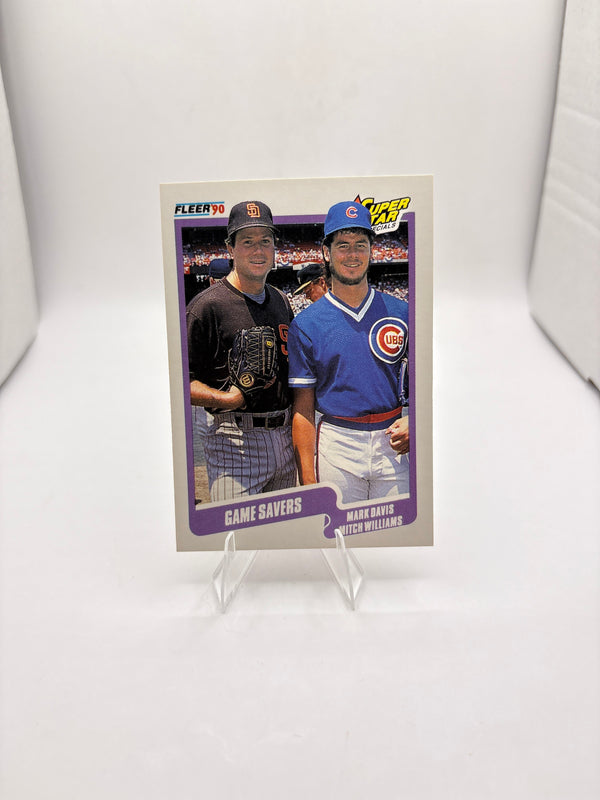 Fleer Mark Davis Mitch Williams