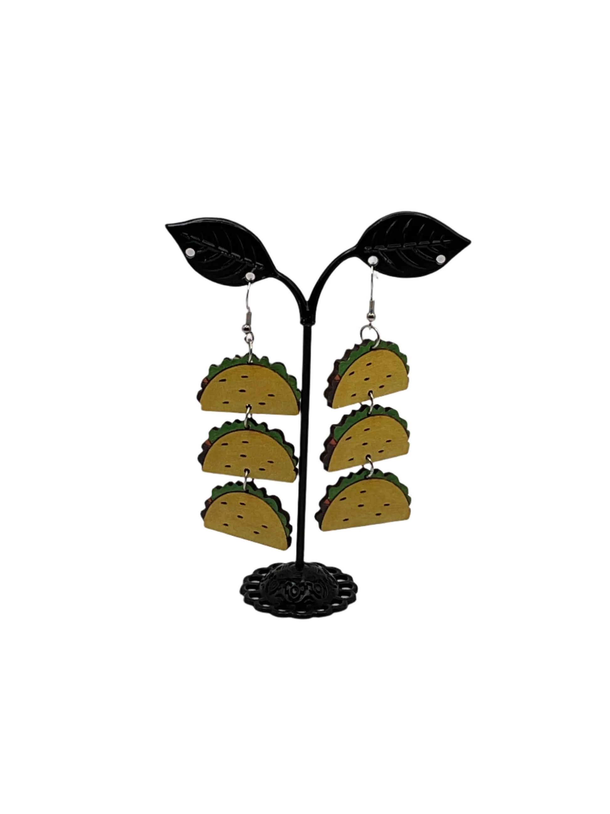 Three Tacos Earrings