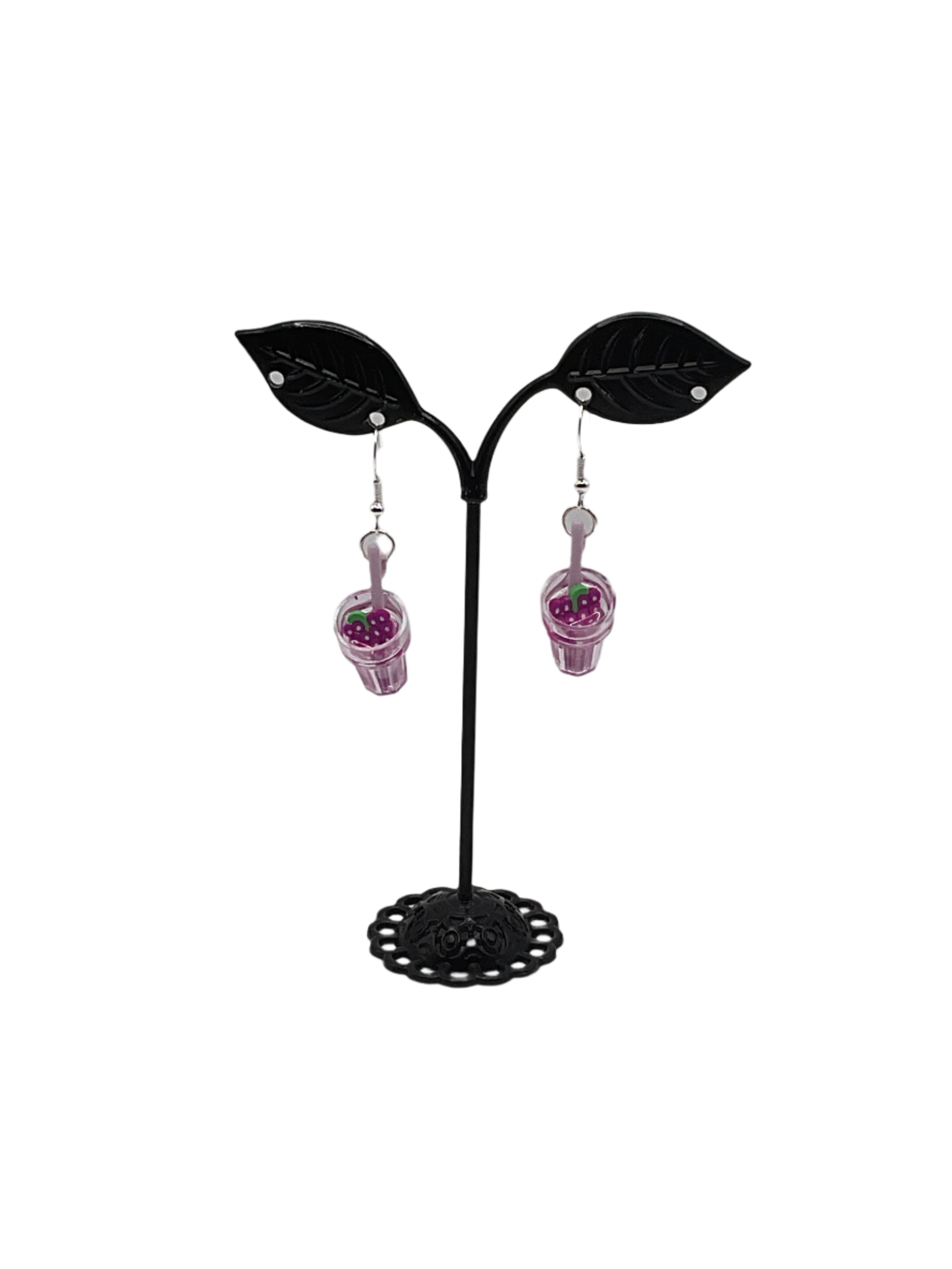 Purple Drink Earrings