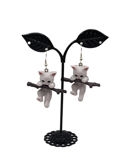 Cat earrings
