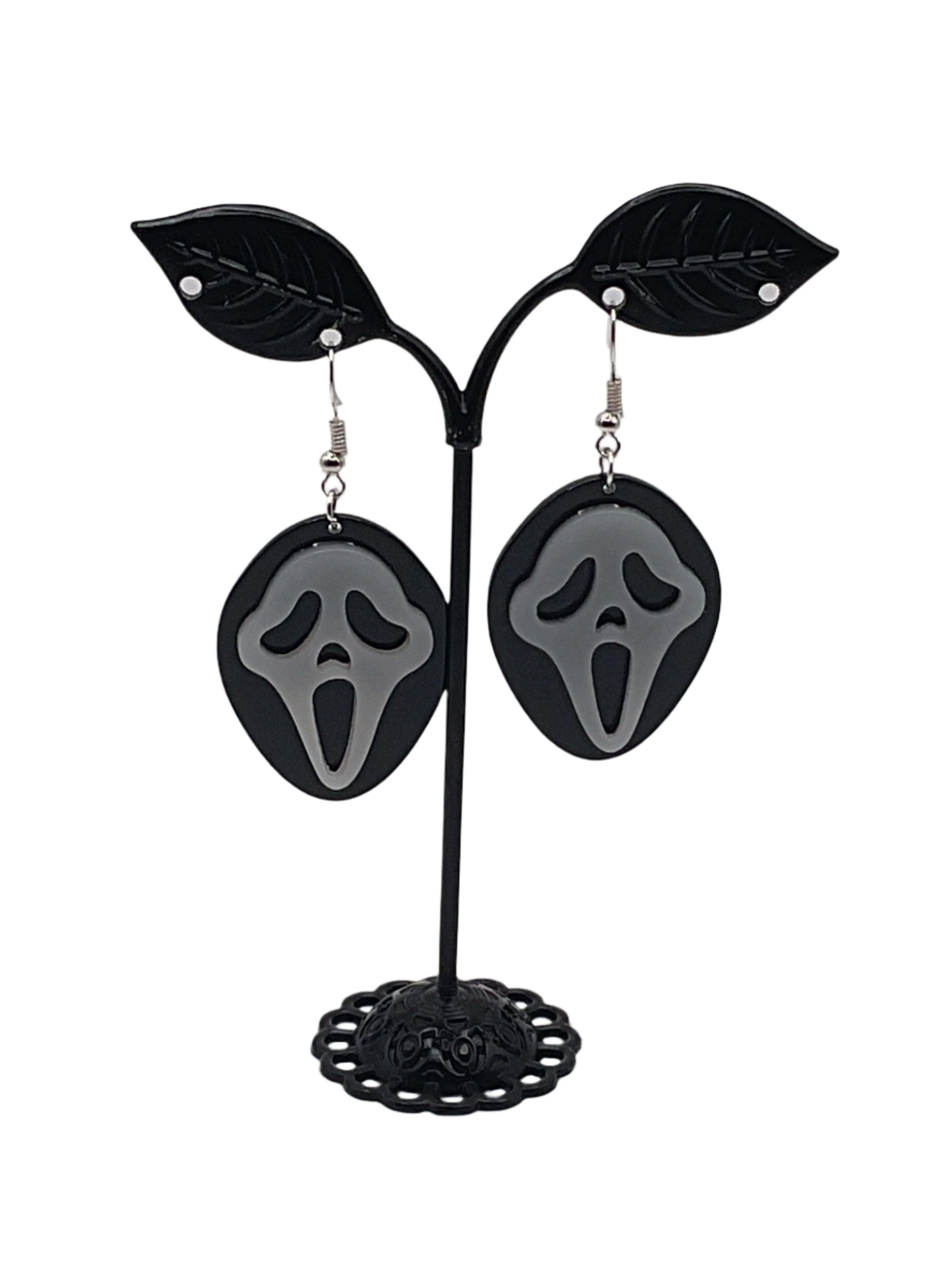 Scream (glow in the dark) Earrings