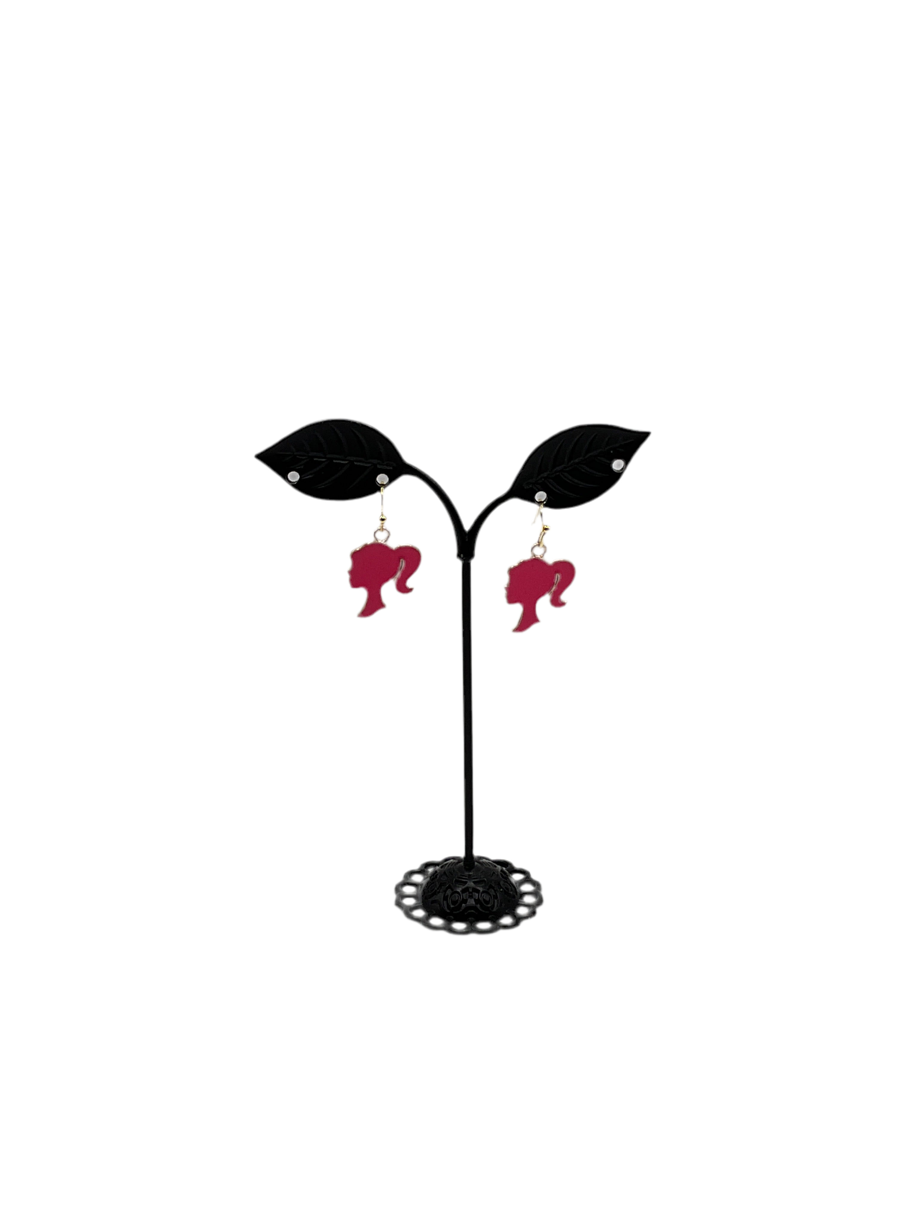 Pink Barbie Earrings