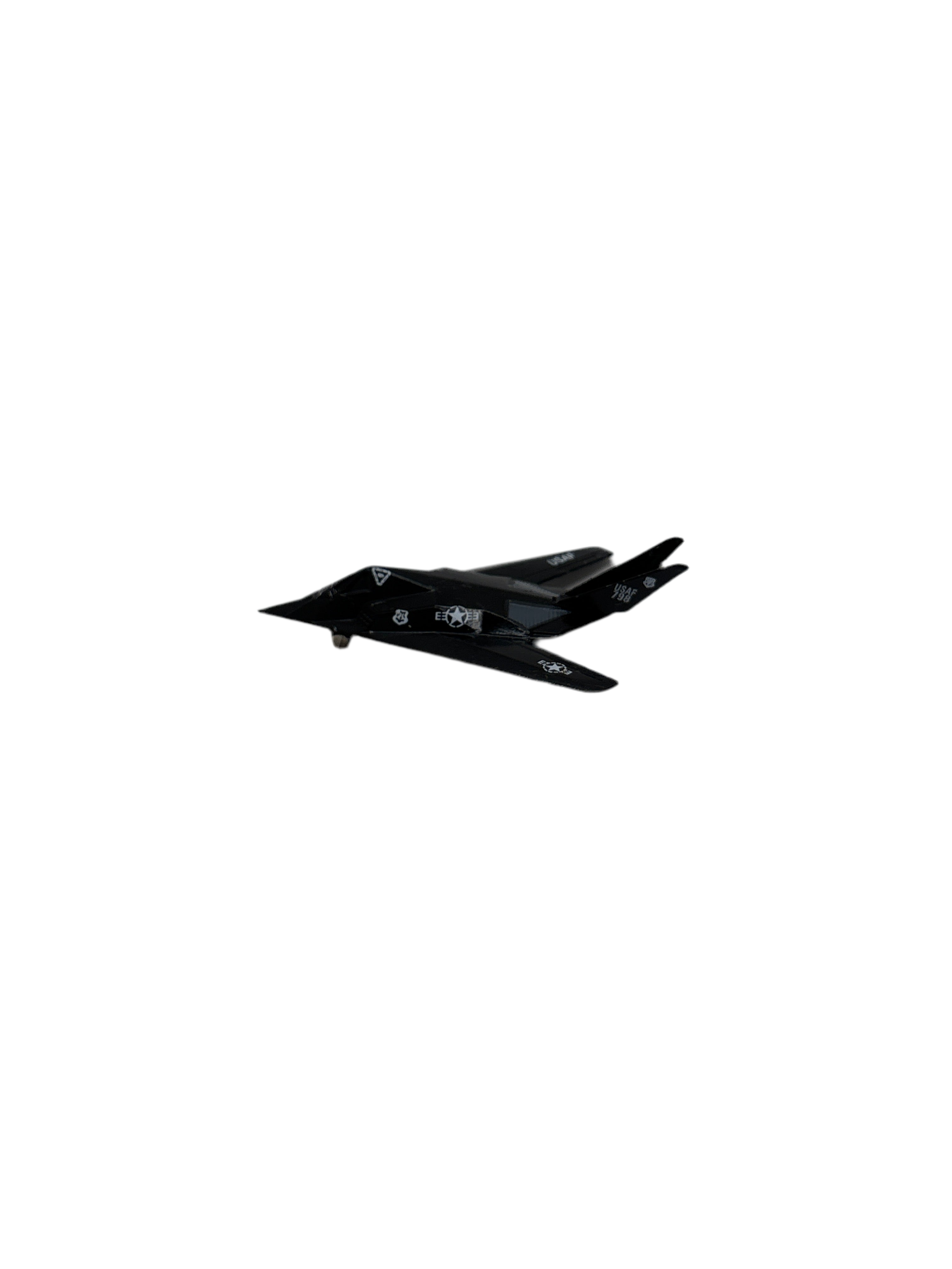 TMLM F-117A Stealth Fighter Diecast Black