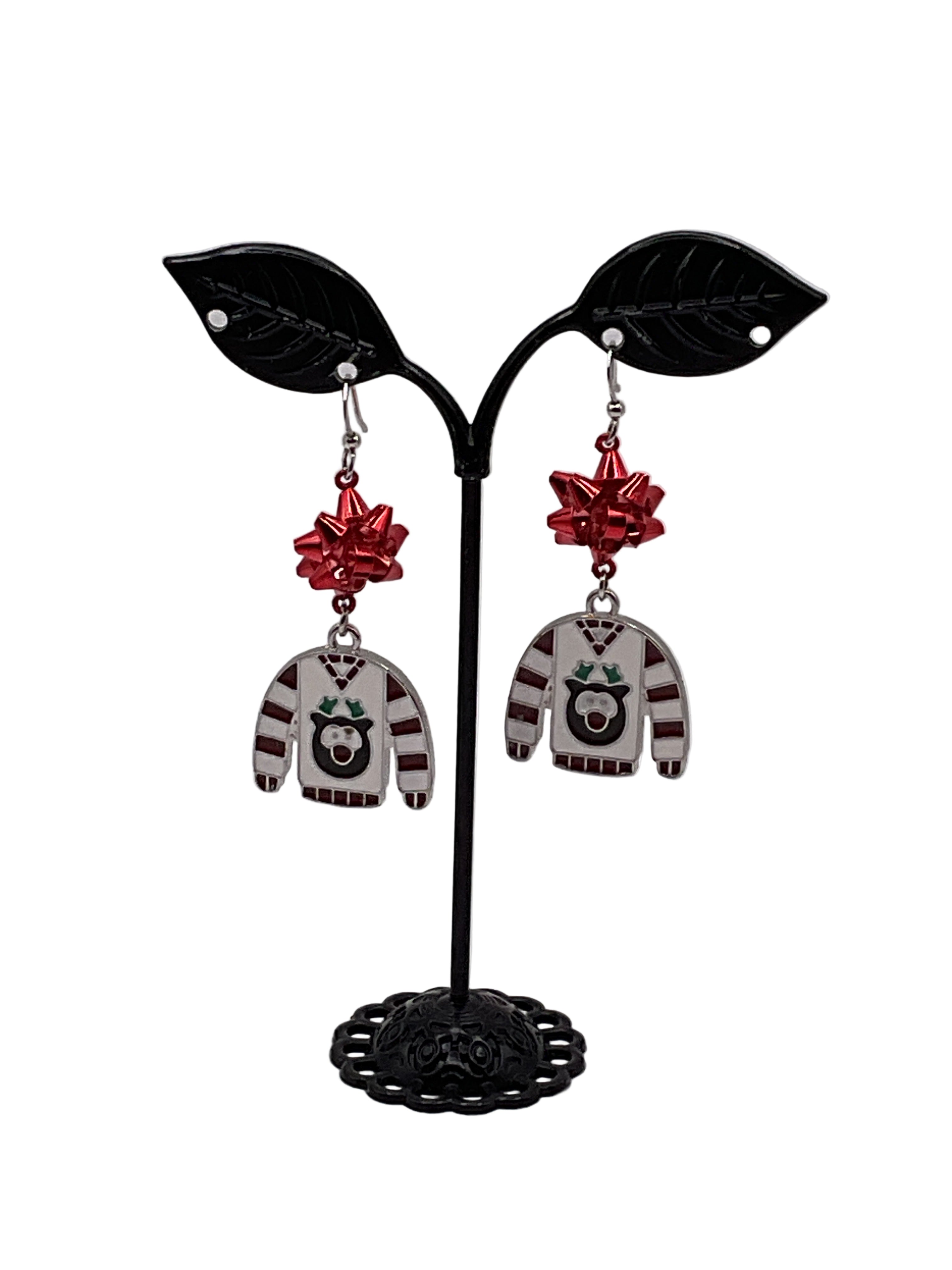 Christmas Ugly Sweater Earrings Main image