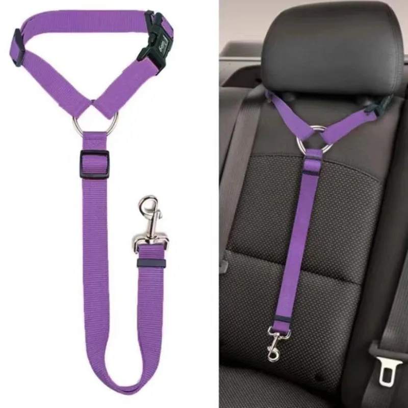 Adjustable Dog Car Seat Belt for Safe & Easy Travel