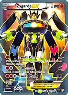Zygarde EX (54a/124) (Alternate Art Promo) [XY: Fates Collide] Main image