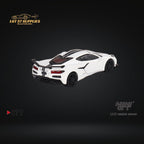 Mini-GT Chevrolet Corvette Z06 2023 Arctic White #677 1:64 MGT00677 - Collectors World Toys
