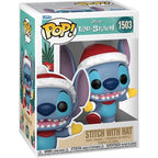 Funko Pop! Disney - Lilo & Stitch Vinyl Figure - Select Figure(s) #1503 Holiday Stitch with Hat