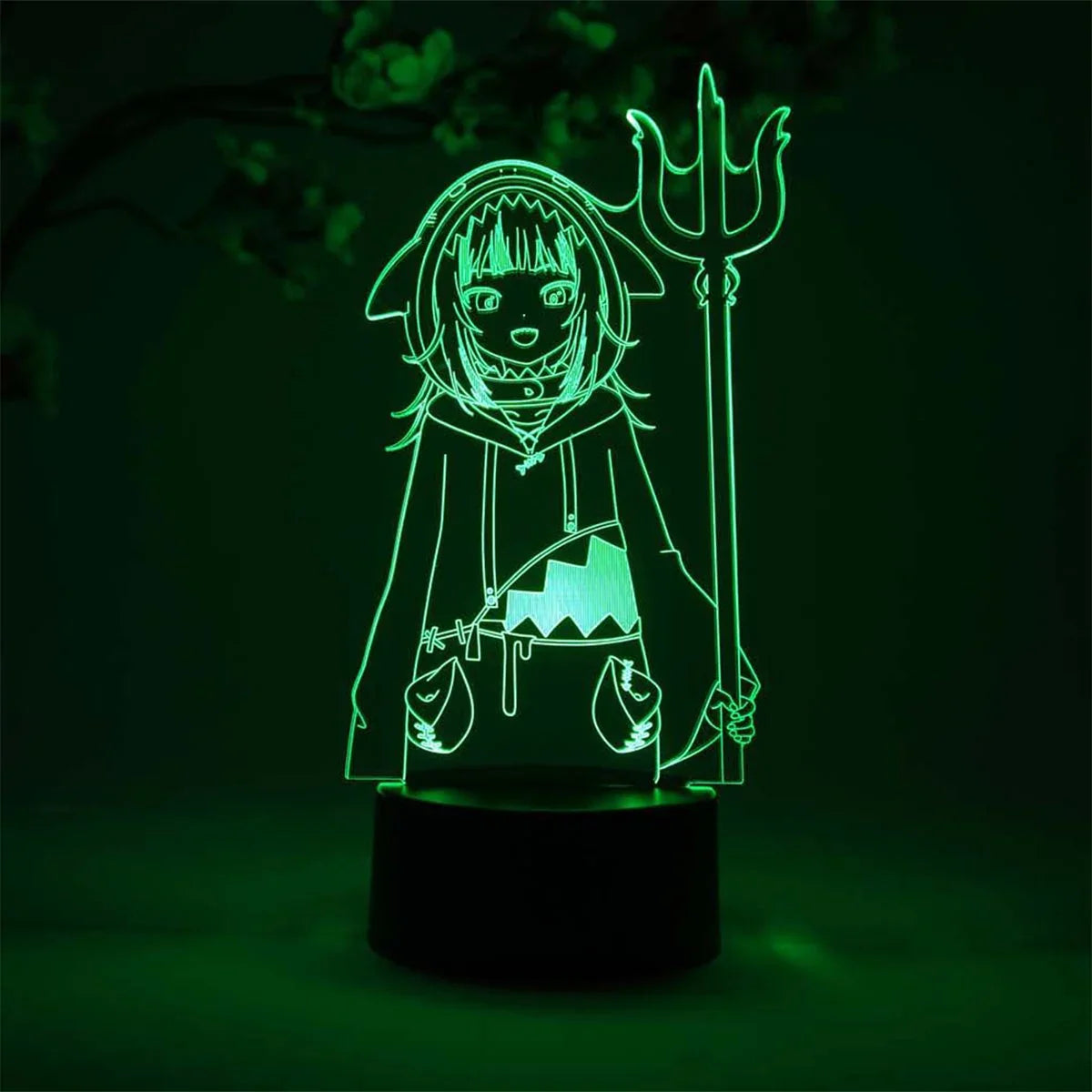 Hololive Production Gawr Gura Otaku Lamp