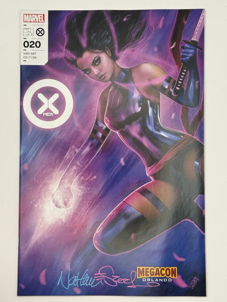 [Signed by Nathan Szerdy] X-MEN #20 UNKNOWN COMICS MEGACON EXCLUSIVE VAR [IN STOCK] - Collectors World Toys Main image