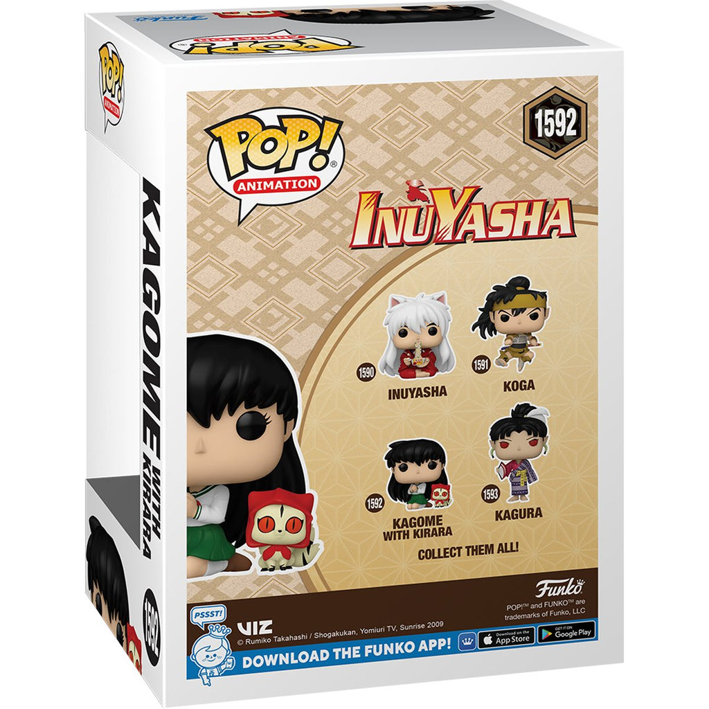 Inuyasha Kagome with Kirara Funko Pop! Vinyl Figure #1592 & Buddy - Collectors World Toys
