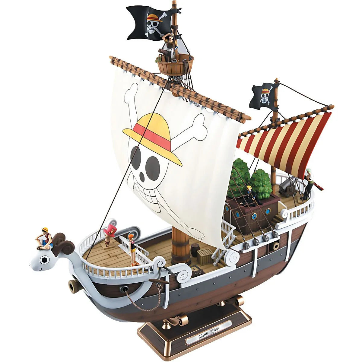 One Piece Going Merry Model Ship Model Kit - Collectors World Toys
