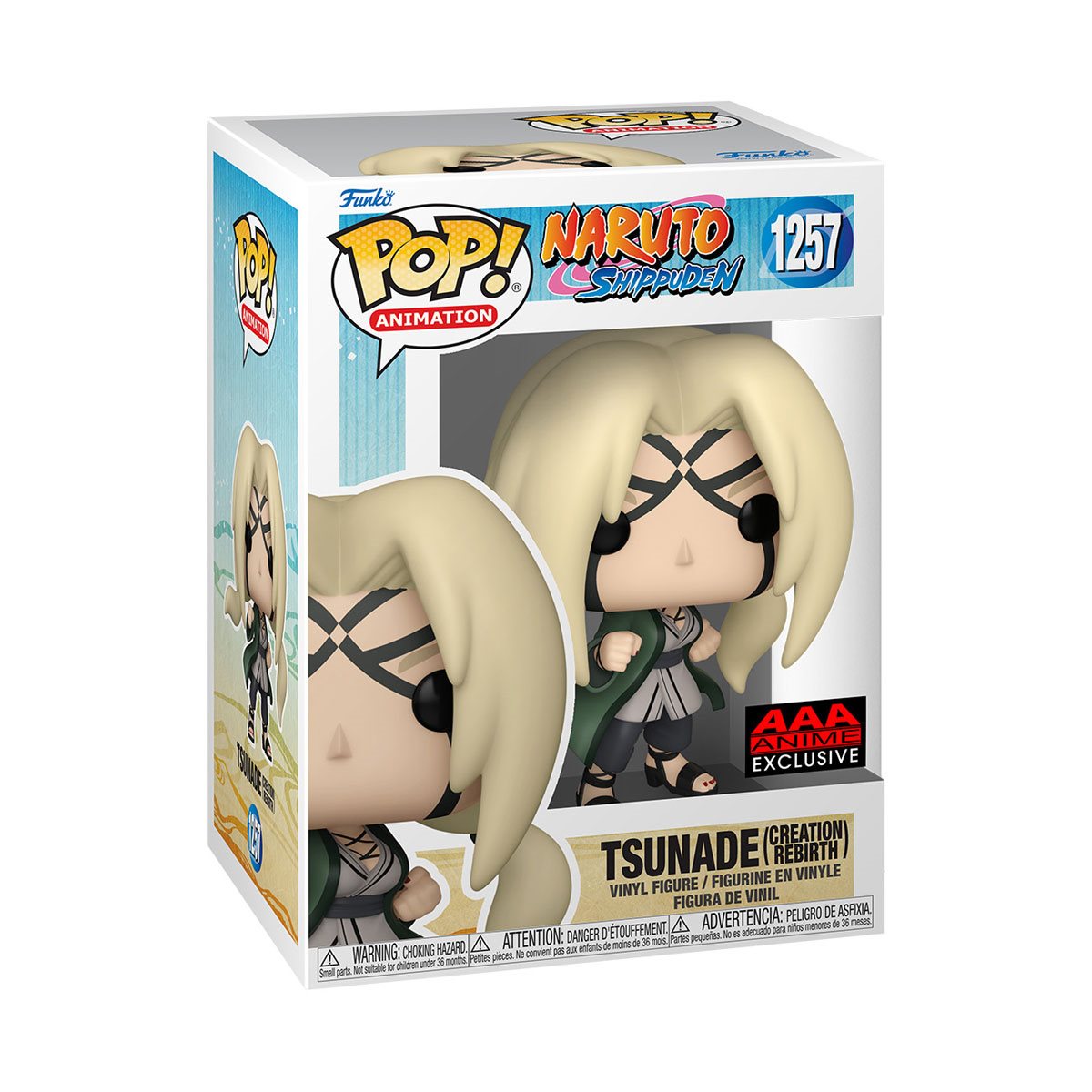 Funko Pop 1257 Naruto: Shippuden Tsunade Creation Rebirth Pop! Vinyl Figure - AAA Anime Exclusive Main image