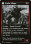 Fearful Villager // Fearsome Werewolf (DBL-424) - Innistrad: Double Feature: (Double Faced Transform)
