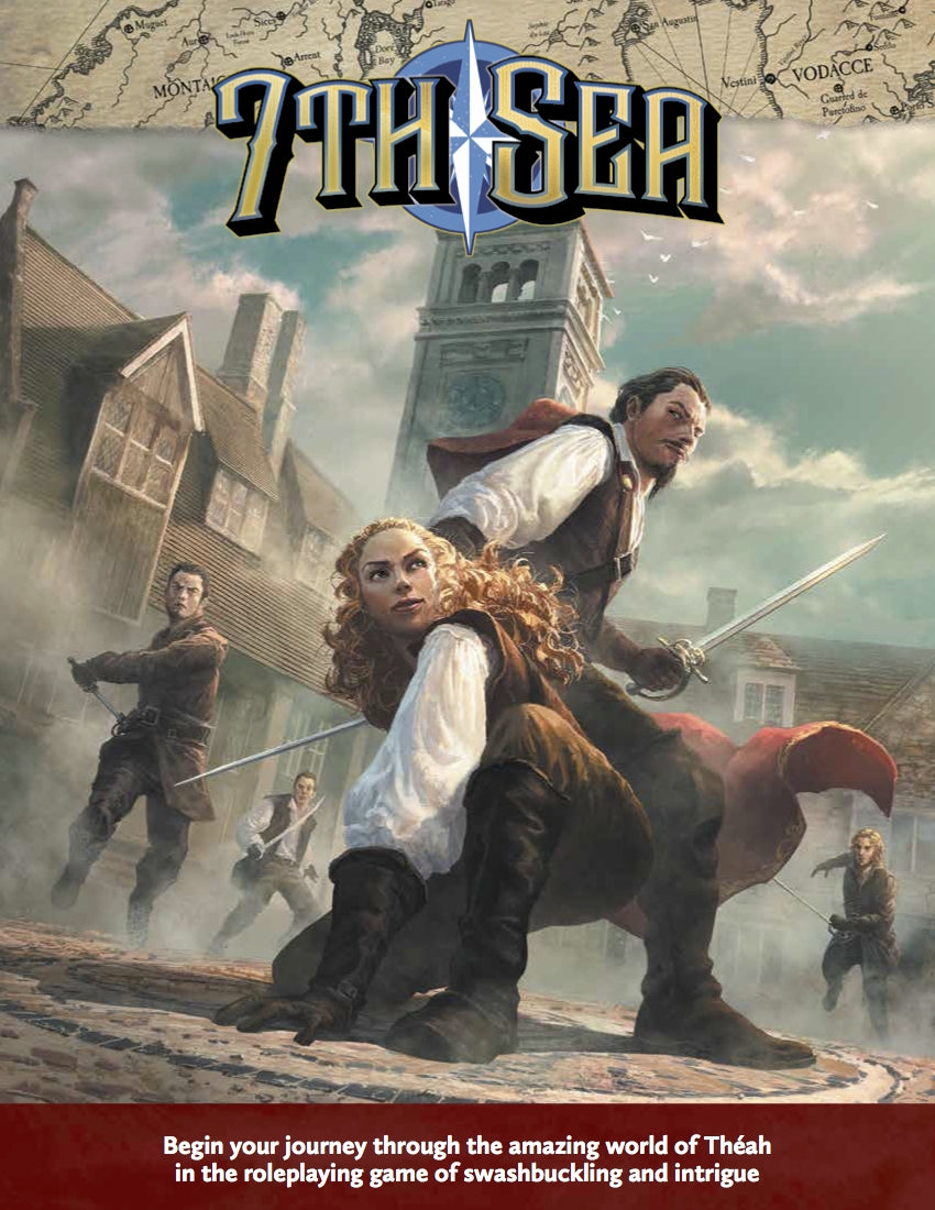 7th Sea RPG 2nd Edition Core Book Main image