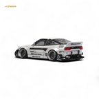 MicroTurbo Custom 180SX - Pandem Rocket Bunny White 1:64 - Collectors World Toys