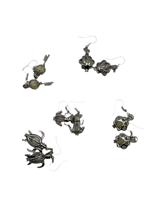 Glow In The Dark Earrings Hover Image