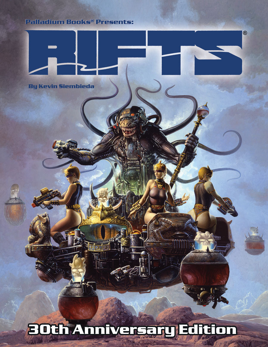 Rifts RPG 30th Anniversary hardcover Main image