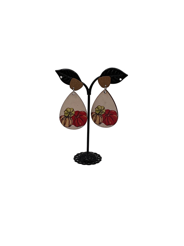 Pumpkin Earrings