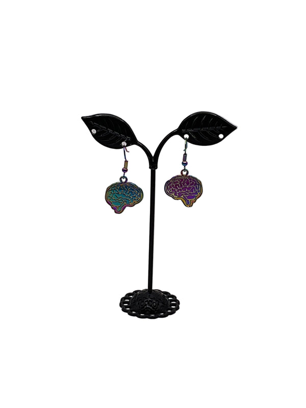 Brain Earrings