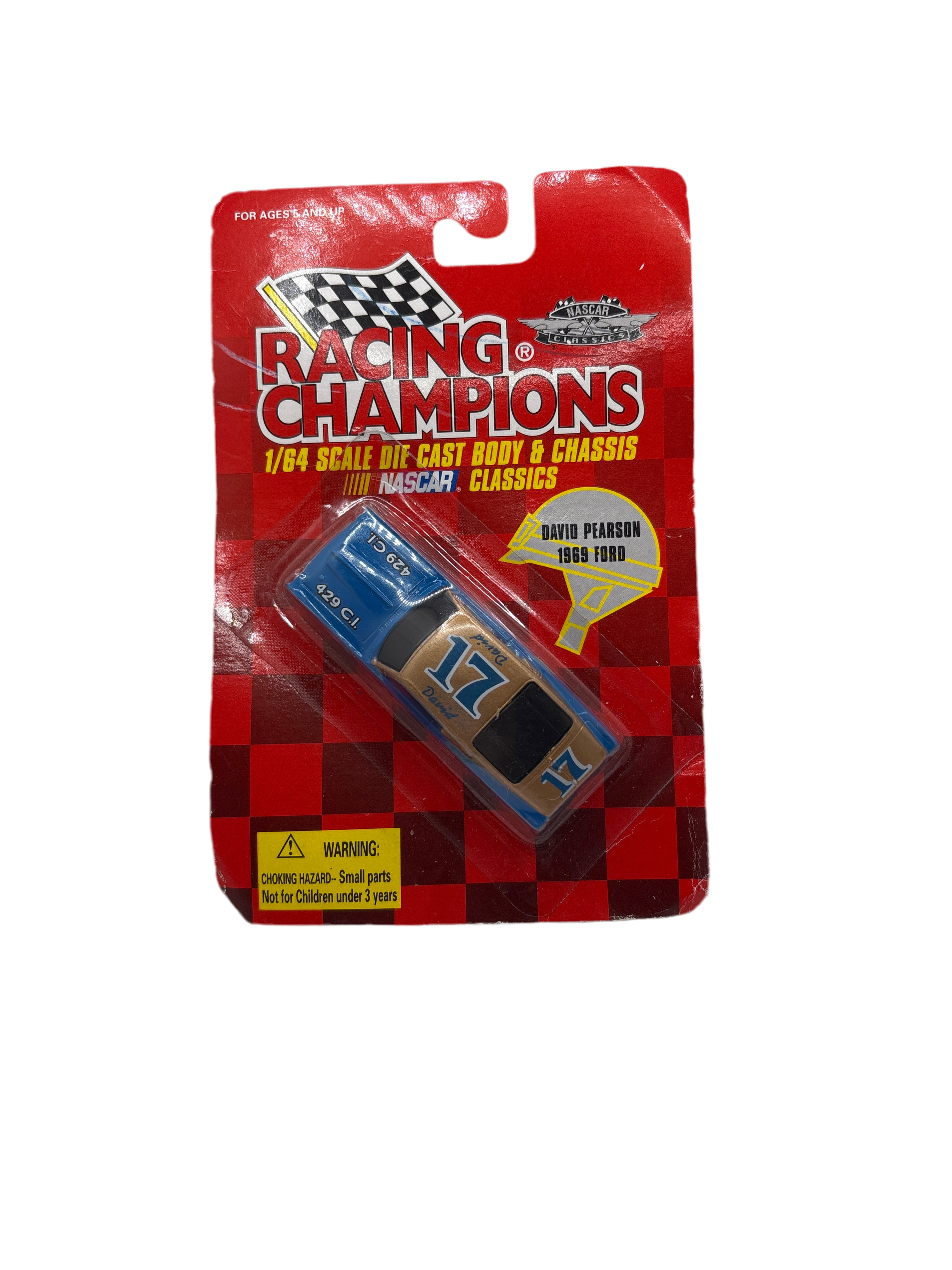 Racing Champions David Pearson Diecast Blue Main image