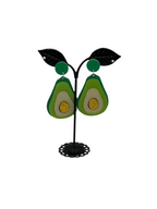 Large Avocado Earrings