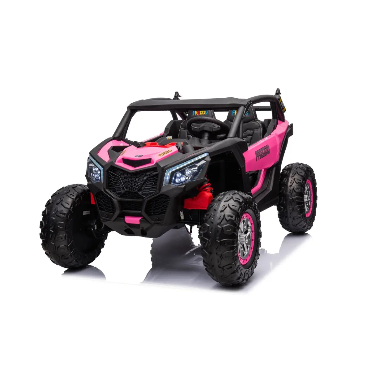 24V 4x4 Freddo Storm UTV 2 Seater Pink