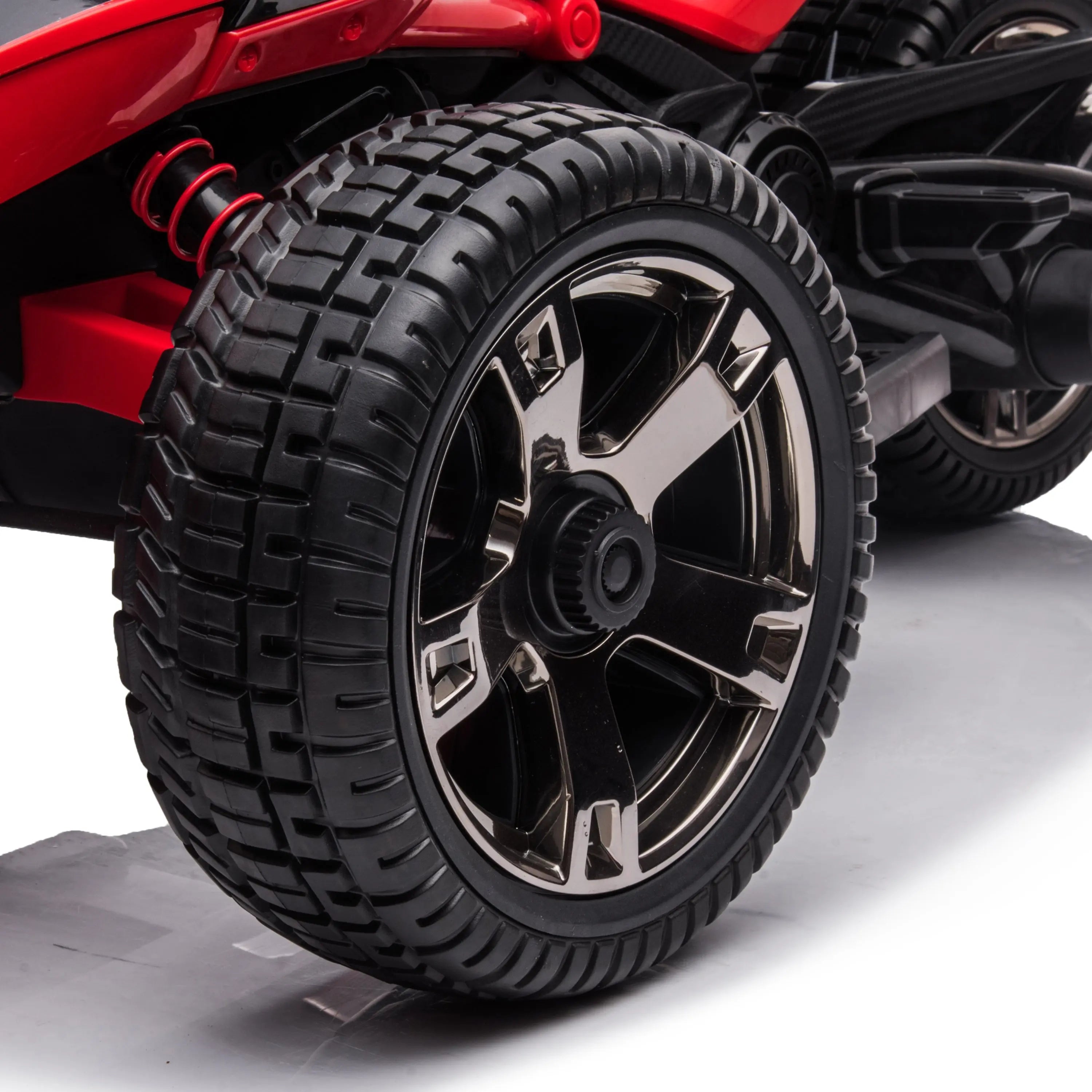 24V Freddo Spider 2 Seater Ride-On 3 Wheel Motorcycle - Collectors World Toys