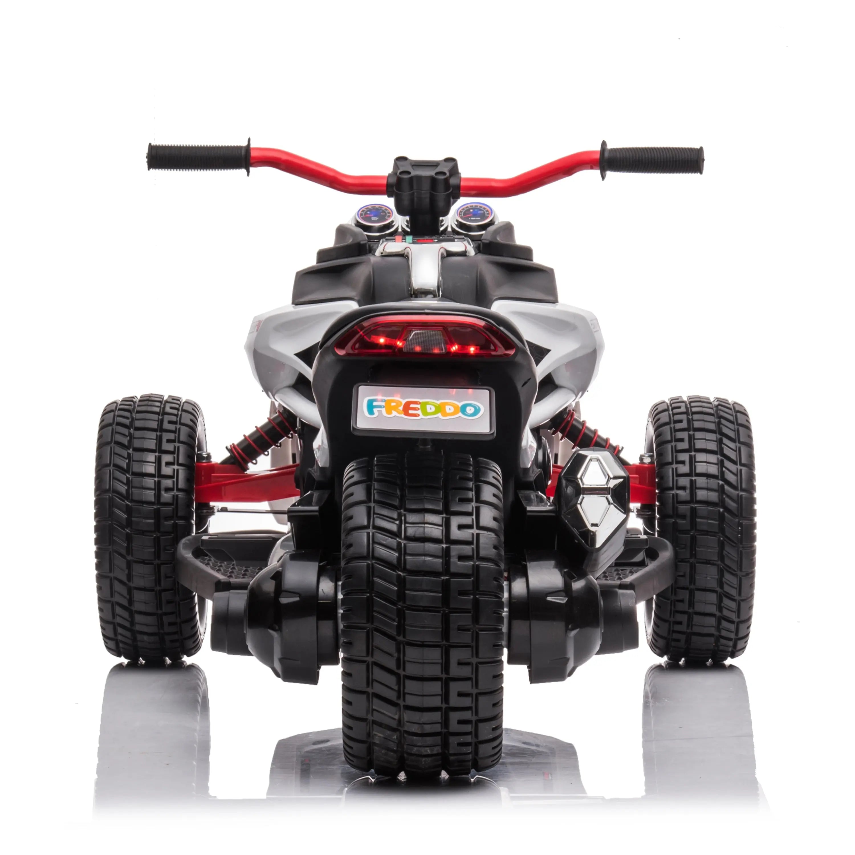 24V Freddo Spider 2 Seater Ride-On 3 Wheel Motorcycle - Collectors World Toys