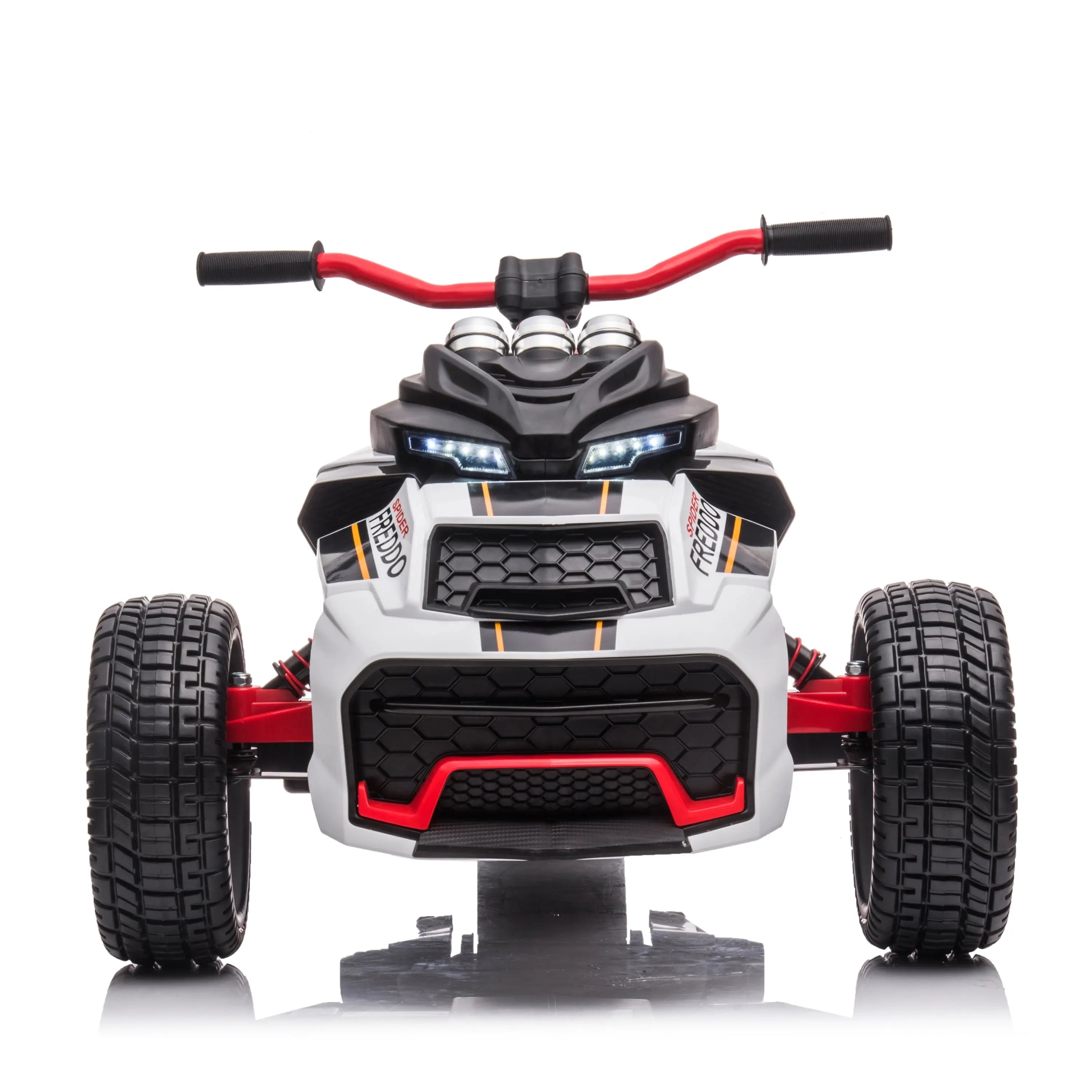 24V Freddo Spider 2 Seater Ride-On 3 Wheel Motorcycle - Collectors World Toys