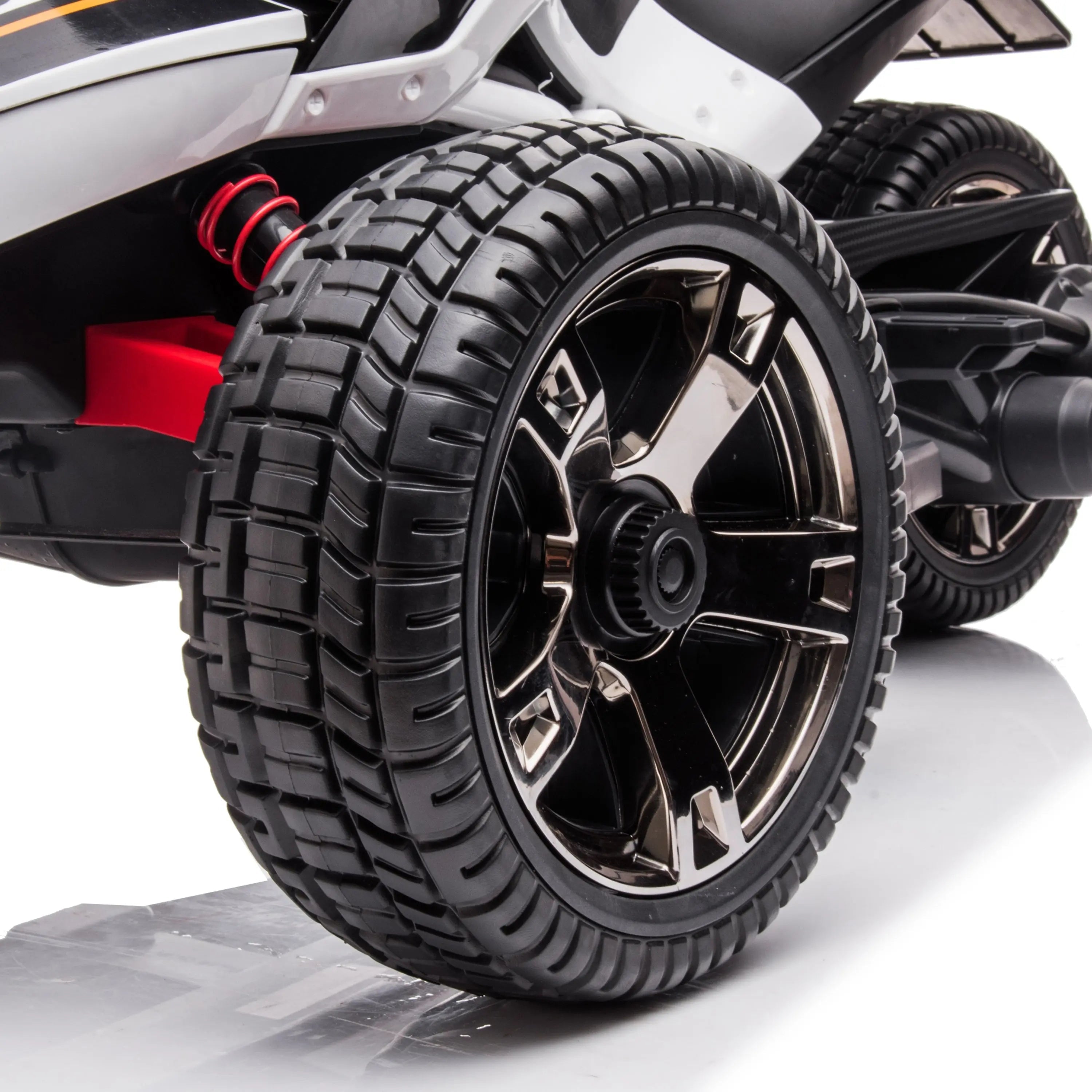 24V Freddo Spider 2 Seater Ride-On 3 Wheel Motorcycle - Collectors World Toys