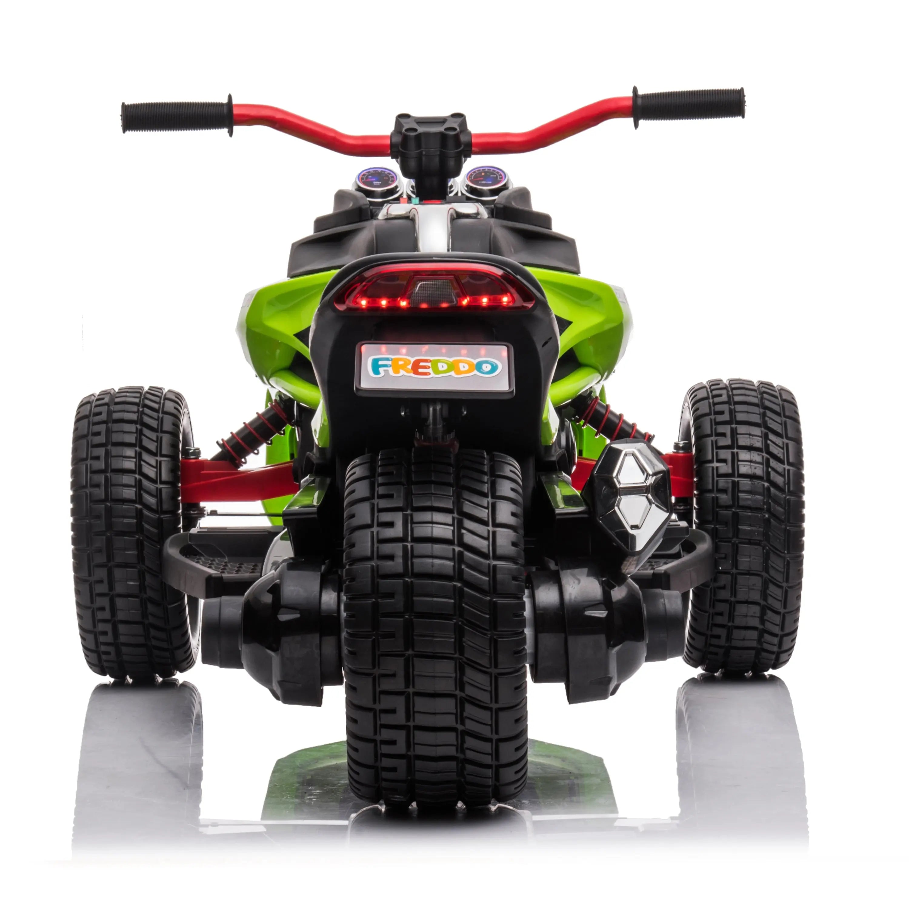 24V Freddo Spider 2 Seater Ride-On 3 Wheel Motorcycle - Collectors World Toys