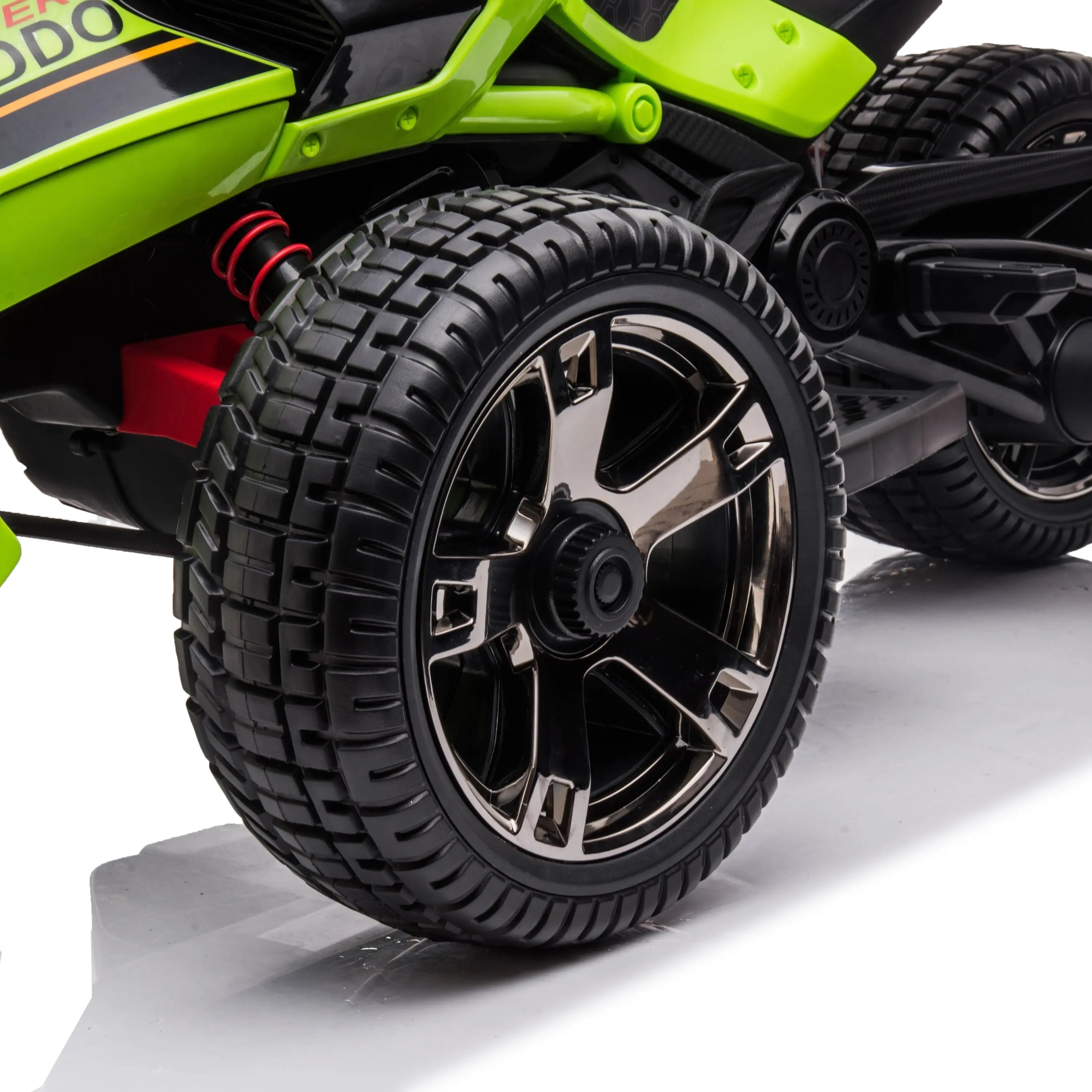 24V Freddo Spider 2 Seater Ride-On 3 Wheel Motorcycle - Collectors World Toys