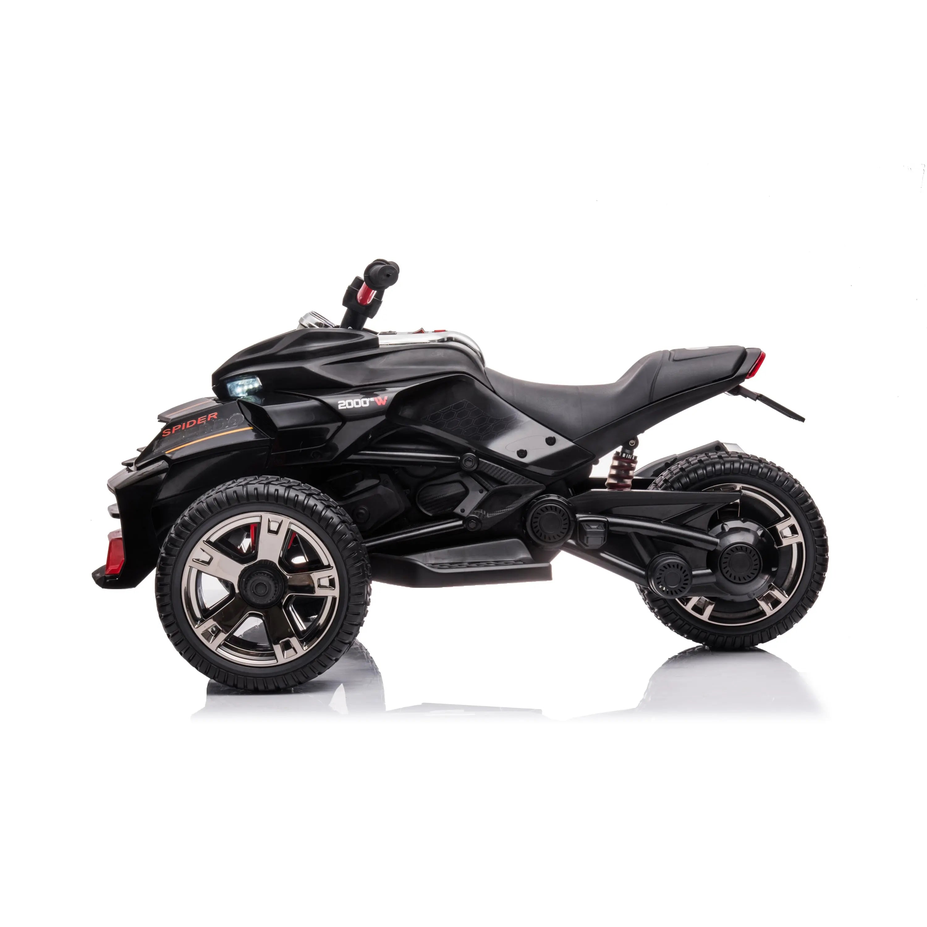 24V Freddo Spider 2 Seater Ride-On 3 Wheel Motorcycle - Collectors World Toys