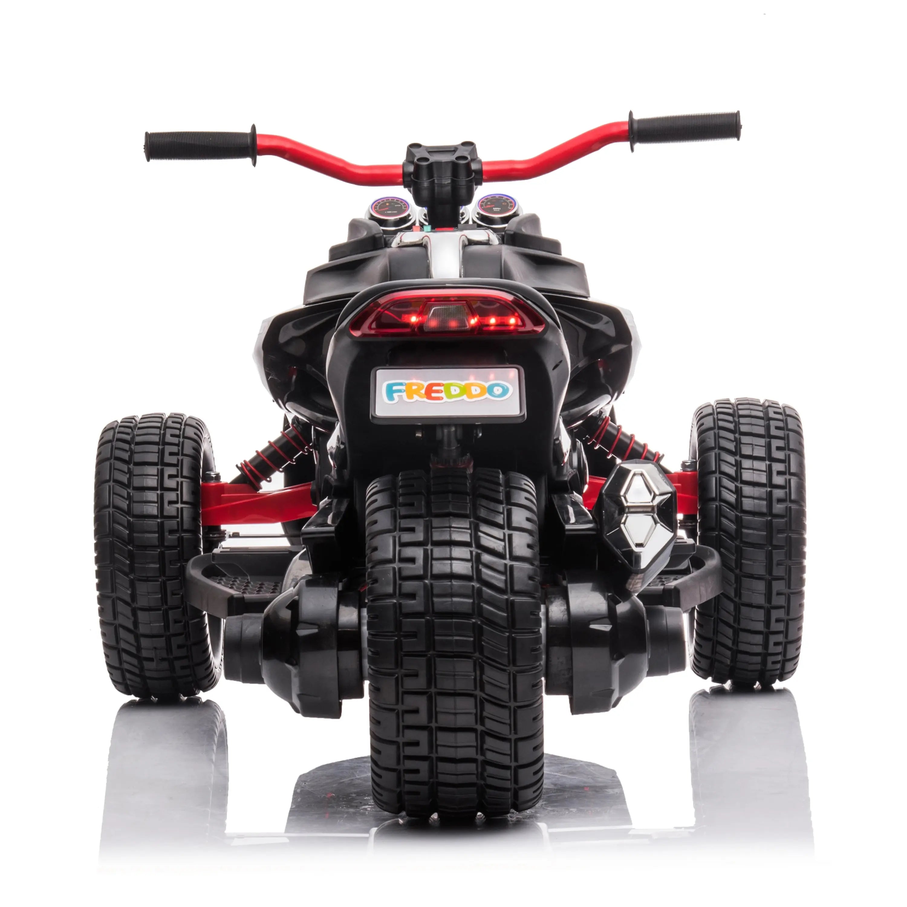 24V Freddo Spider 2 Seater Ride-On 3 Wheel Motorcycle - Collectors World Toys