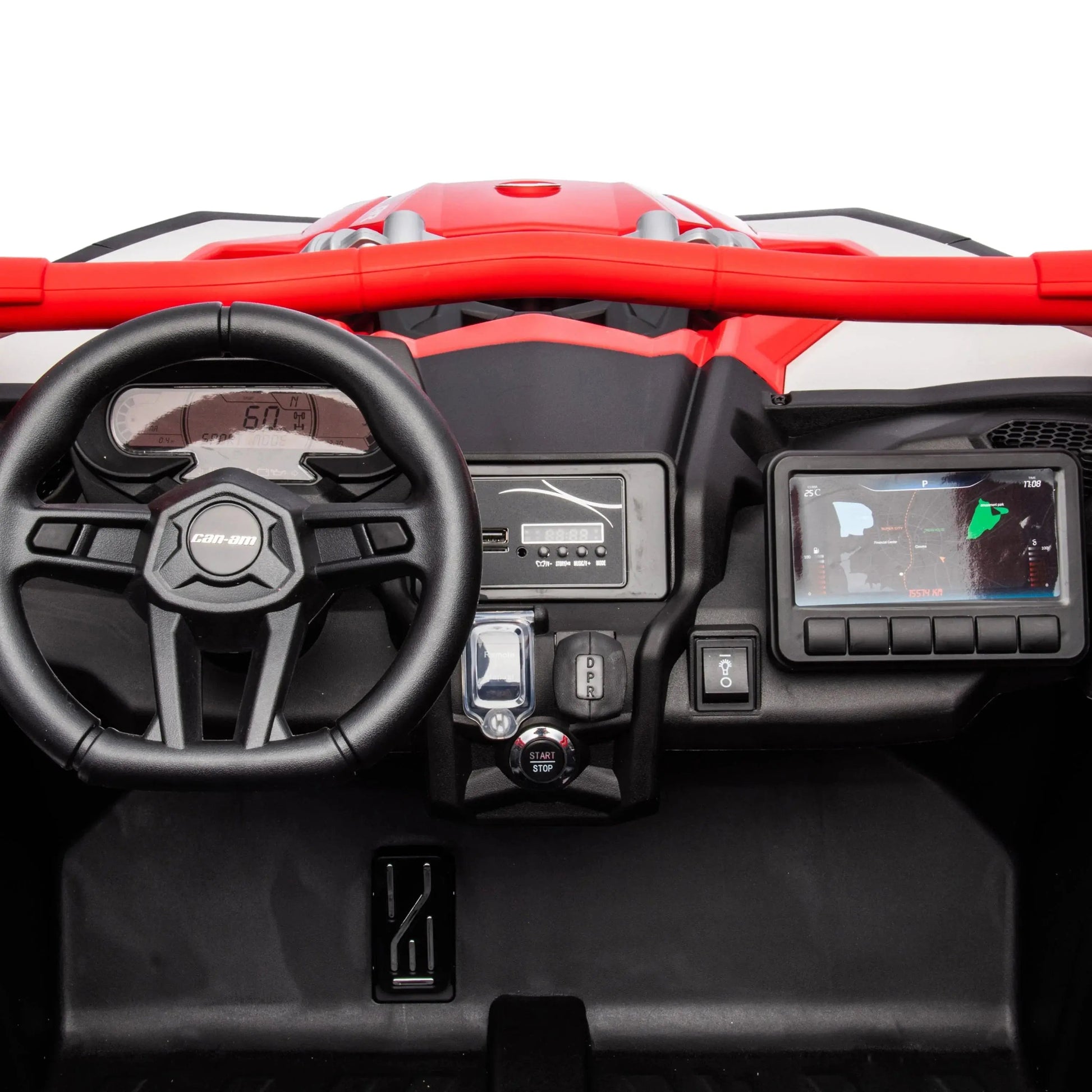 2x24V 4x4 Can-Am Maverick 2 Seater Ride on UTV for Kids