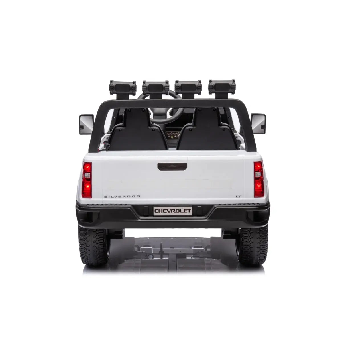 24V 4x4 Chevrolet Silverado 2 Seater Ride on Truck - Collectors World Toys