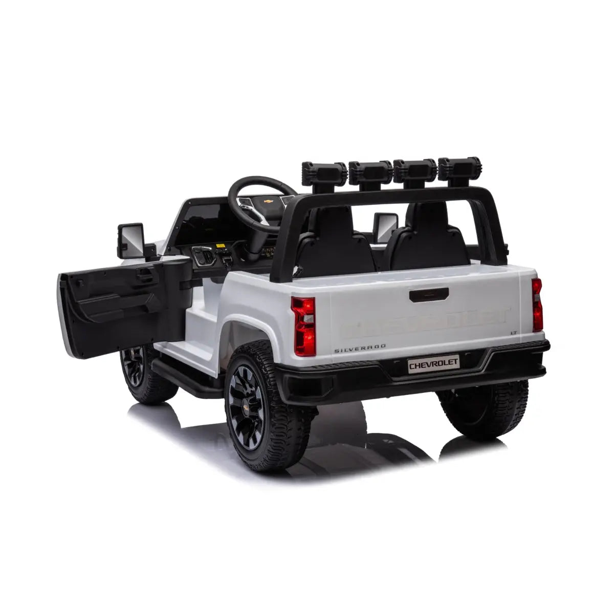 24V 4x4 Chevrolet Silverado 2 Seater Ride on Truck - Collectors World Toys