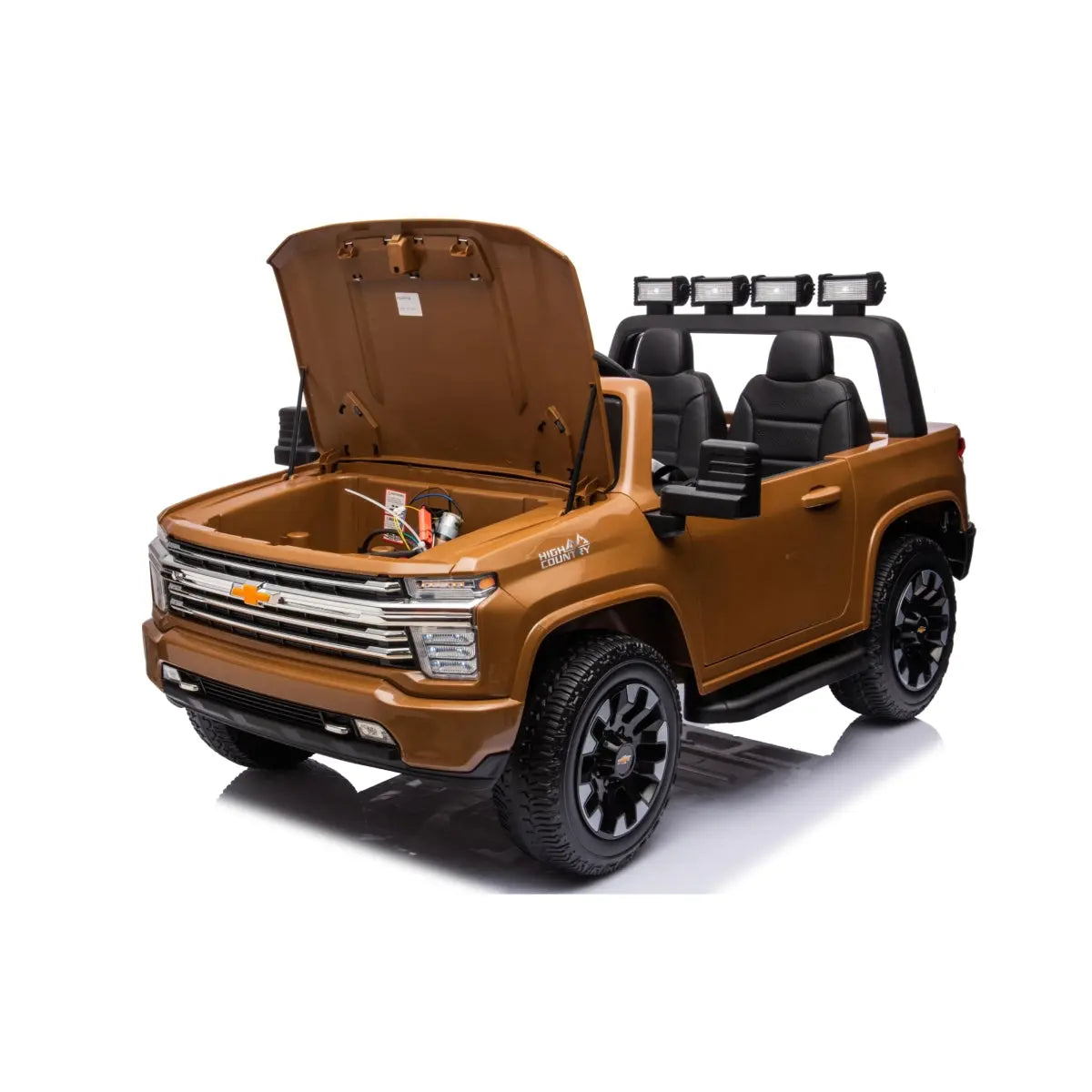24V 4x4 Chevrolet Silverado 2 Seater Ride on Truck - Collectors World Toys