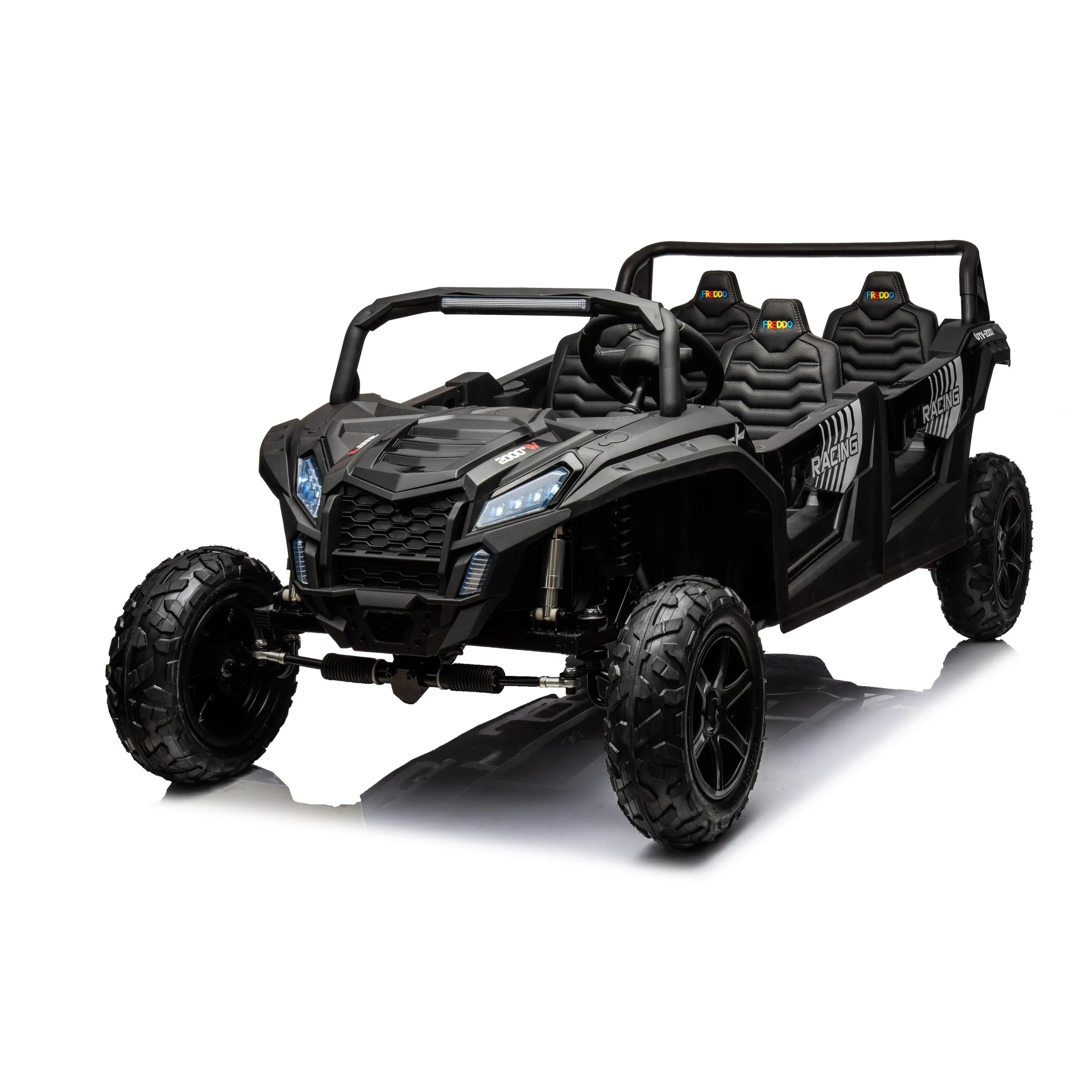 48V Freddo Beast XL: World's Fastest Kids' 4-Seater Dune Buggy with Advanced Brushless Motor & Precision Differential - Collectors World Toys