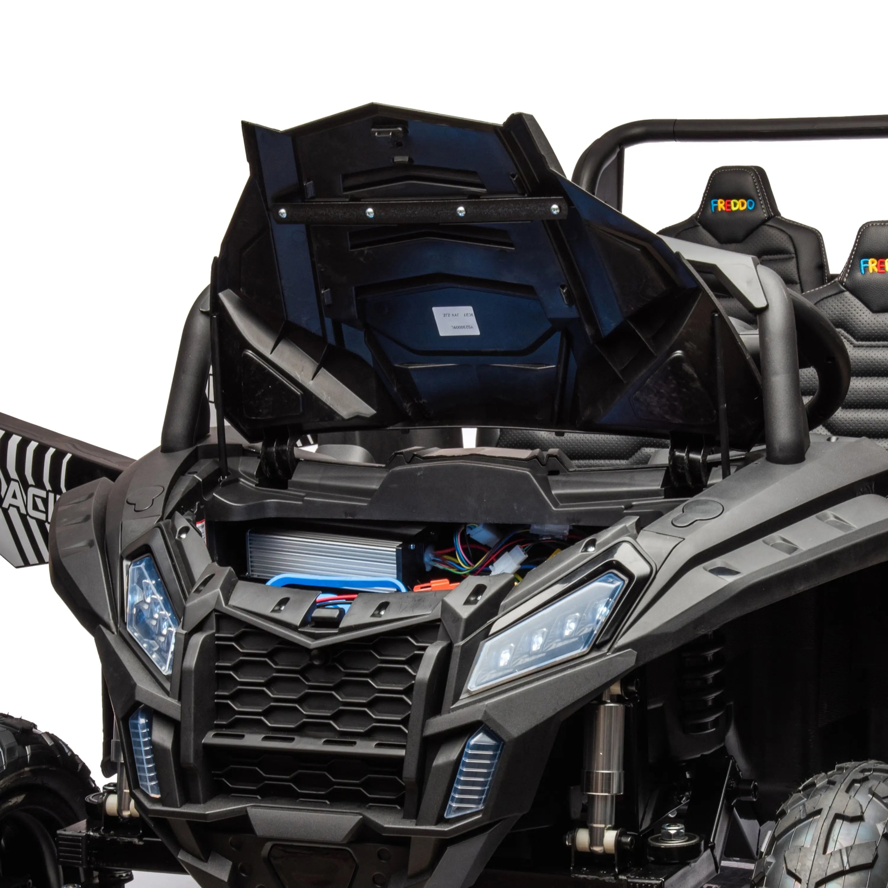 48V Freddo Beast XL: World's Fastest Kids' 4-Seater Dune Buggy with Advanced Brushless Motor & Precision Differential - Collectors World Toys