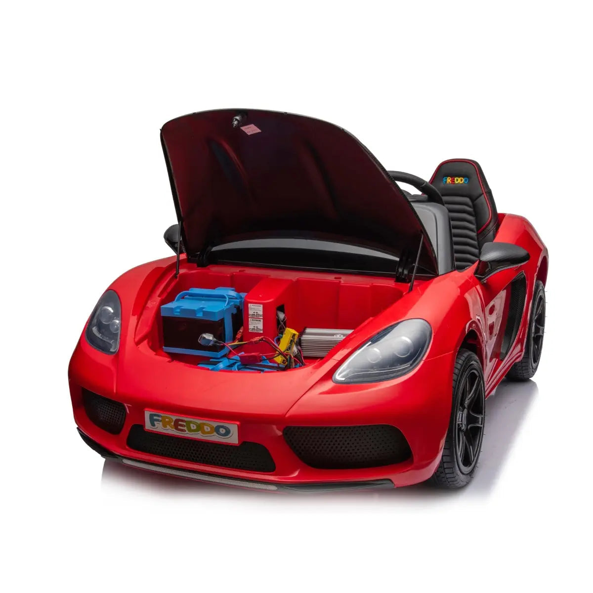48V Freddo Rocket: World's Fastest 2-Seater Kids' Ride-On with Advanced Brushless Motor & Precision Differential - Collectors World Toys