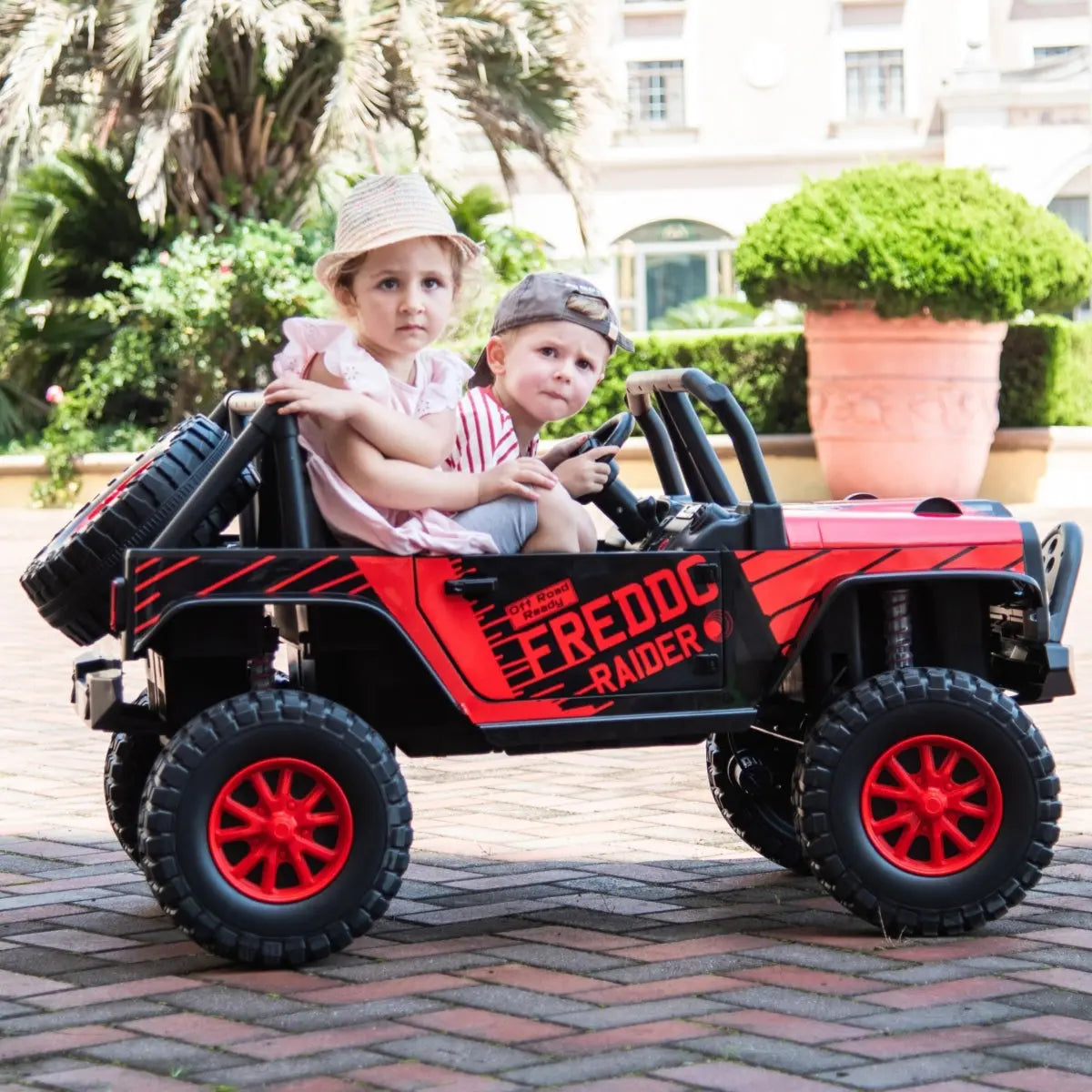 24V Jeep Freddo Raider 2 Seater Ride On - Collectors World Toys